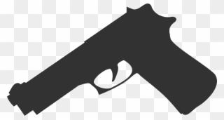 Gun Pistol Handgun Firearm Png Image - Firearm Graphic Clipart