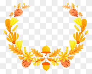 Autumn Garland Transparent Free Buckle Png Clipart