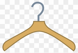 The Icon Is Depicting A Standard Clothes Hanger - Logo Online Shop Baju Clipart