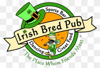 Irish Bred Pub Logo Clipart