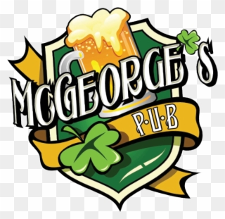 Mcgeorge's Pub & Grill - Irish Pub Clipart