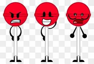 Lollipop Clipart Funny - Cartoon Lollipop With Face - Png Download