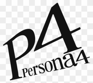 Persona 4 Video Game Logo - Shin Megami Tensei Persona 4 Logo Clipart
