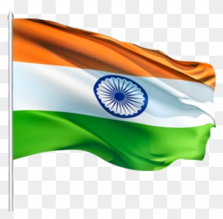 Flag Png Images Free Download Jasmine Flower - Indian Flag No Background Clipart