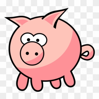 Pork Clipart Pog - Cartoon Pig Png Transparent Png