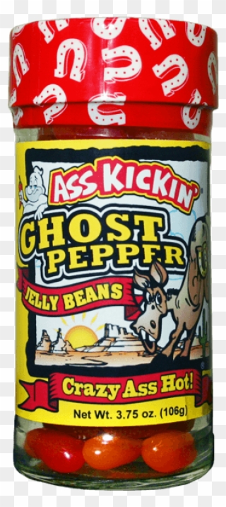 Ass Kickin' Ghost Pepper Jelly Beans - Ass Kickin Ghost Pepper Jelly Beans Clipart