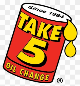 Photo Taken At Take 5 Oil Change By Yext Y - Take 5 Oil Change Logo Clipart