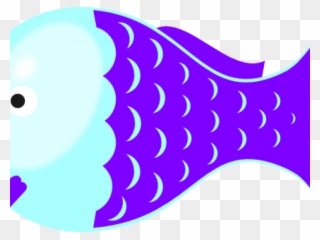 Fish Clipart Purple - Peixe Desenho Png Transparent Png