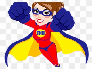 Nurse Clipart Hero - Superhero Female Clipart - Png Download
