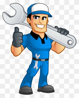 Denting & Painting - Mechanic Clipart - Png Download