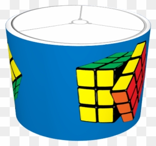 Cube Lampshade - Rubik's Cube Clipart