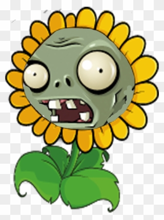 Flower - Plant Vs Zombie Flower Clipart