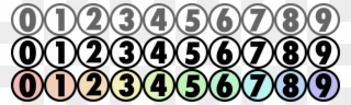 Computer Icons Number Slicing Cascading Style Sheets - Icons Numbers Png Clipart