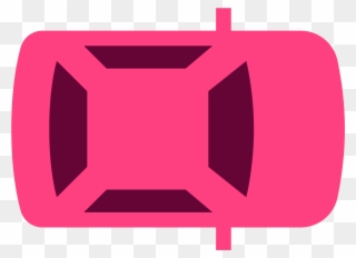 Car Top View Icon - Авто Вид Сверху Иконка Clipart