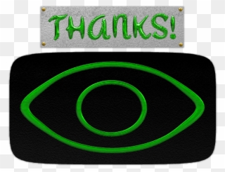 Thanks For 1000 Views - Circle Clipart