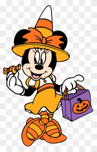 Permalink To Disney Halloween Clipart - Minnie Mouse Halloween Clipart - Png Download