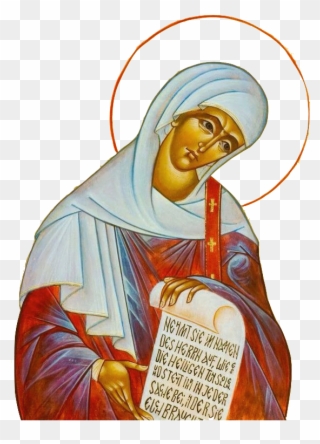 St Phoebe The Deaconess Clipart