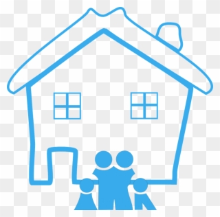Over 2 Million Cohabiting Families In The Uk Choosing - Family Home Clipart - Png Download