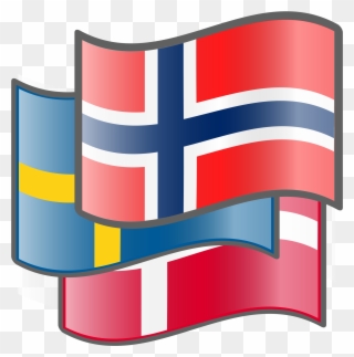 Open - Flags Of Scandinavia Clipart