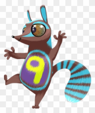 More New Png's - Numtums Number 9 Clipart
