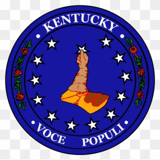 Kentucky Csa Seal - Confederate States Of America Clipart