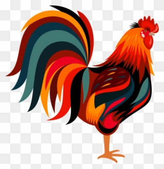 Clipart Animals Rooster - Rooster Clip Art - Png Download