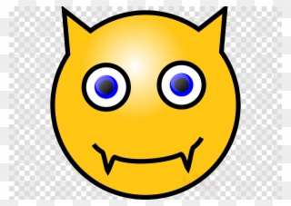 Devil Smiley Face Clipart Smiley Emoticon Clip Art - Food Silhouette Png Transparent Png