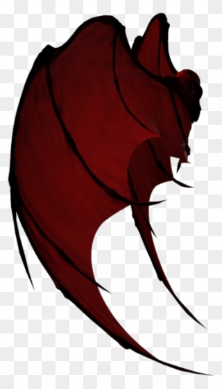 Demon Wing Drawing At Getdrawings Com Free - Devil Wings From The Side Clipart