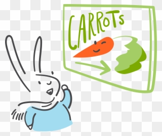 Jackrabbit, Drawing Rabbits Isn't Just A Requirement - Drawing Clipart