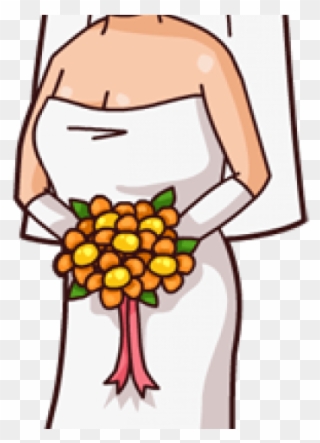 Cartoon Wedding Clipart - Clip Art - Png Download