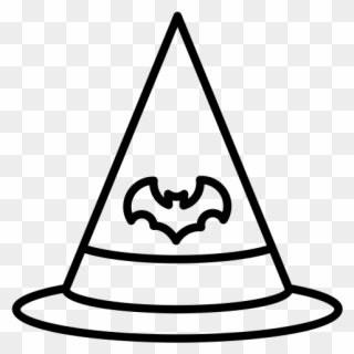 Halloween Rubber Stamp - Hat Clipart
