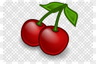 Fruit Clip Art Clipart Cordial Fruit Clip Art - Red Cherries Shower Curtain - Png Download