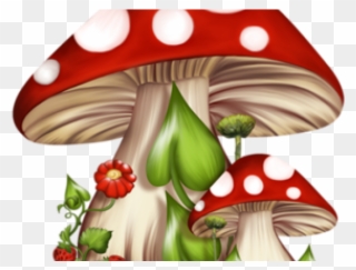 Gnome Clipart Alice In Wonderland Mushroom - Fairies And Gnomes Clip Art - Png Download