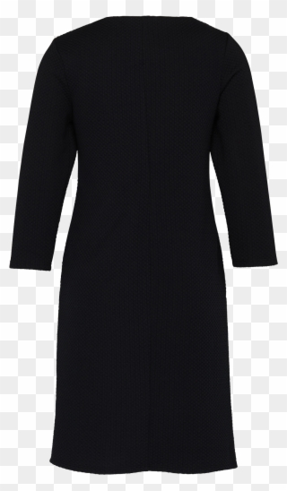Cartoon Kleid Mit Struktur In Dunkelblau Leichte Struktur - Begrafenis Jurk Clipart