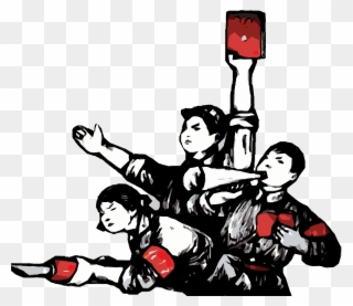 Today, We Must See To It That Cadres Are Providing - Great Proletarian Cultural Revolution Four Olds Clipart