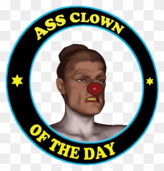 Ass Clown Of The Day Award - Military Child Month 2018 Clipart