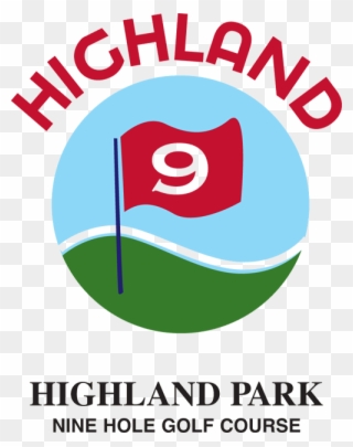 Highland 9-hole Golf Course Clipart