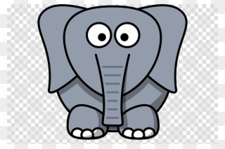 Cartoon Elephant Clipart Drawing Elephants Clip Art - Elephant Ears Png Cartoon Transparent Png