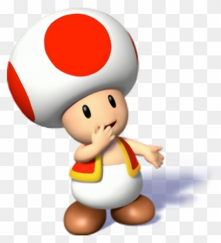 Yellow Toad Mario Clipart