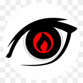 Fire In Eyes Clip Art - Png Download