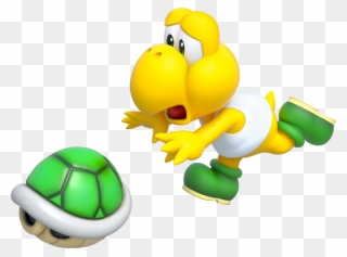 Super Mario Turtle Clipart - Super Mario 3d World Koopa Troopa - Png Download
