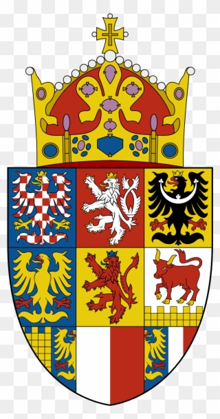 Bohemia Coa - Kingdom Of Bohemia Coat Of Arms Clipart
