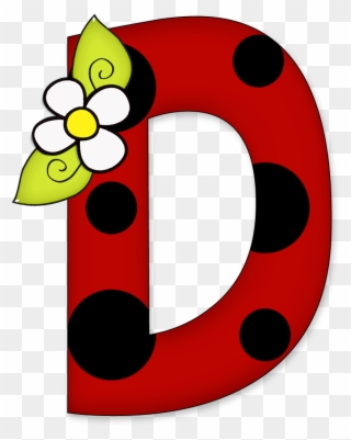 B *✿* Jardim Da Joaninha - Letter Clipart