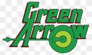 Green Arrow Comic Logo Clipart