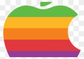 Apple Logo Rainbow Png Clipart