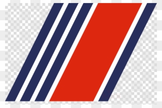 Blue Text Line Font Pattern Flag Design Graphics Clipart - Coast Guard Racing Stripes - Png Download