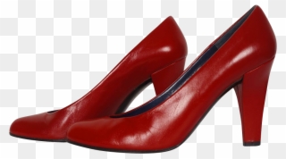 Ruby Slippers High Heels - Vintage Charles Jourdan Leather Heels Clipart