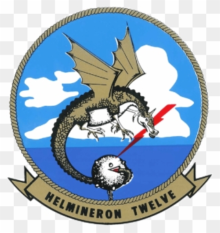 Formed From Helicopter Combat Support Squadron Six - Helmineron 12 Clipart