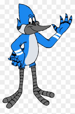 Mordecai In Looney Tunes Art Style - Looney Tunes Art Style Clipart