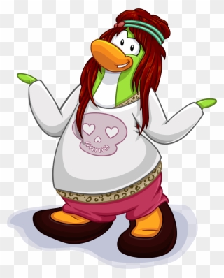 New Art Style - Club Penguin Girls Png Clipart